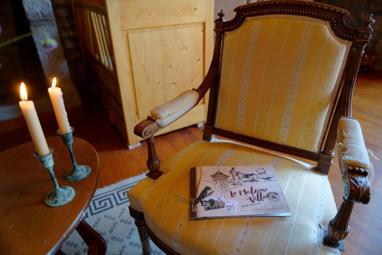 Le Petit Chateau Du Villard Le Malzieu-Forain Kültér fotó